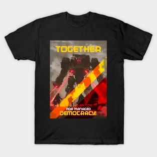 Together Helldivers 2 T-Shirt